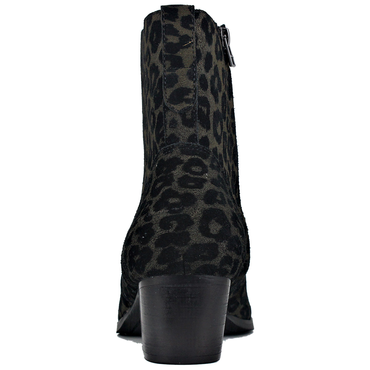 Chelsea Pony Hair Leopard Boots for Men D9317