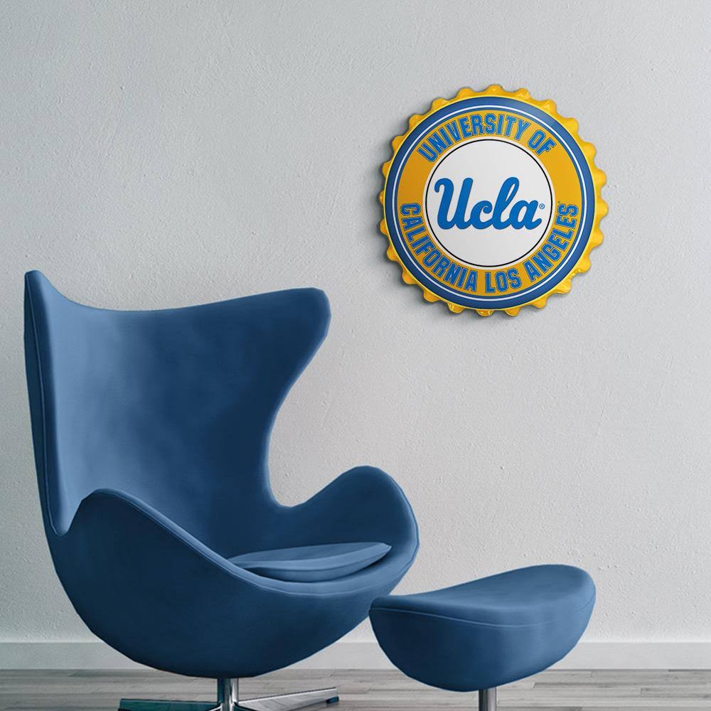 Blue Bottle Cap Sign I2924