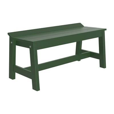 Green Plastic Picnic Bench Z14611