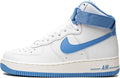 White University Blue Sail High Top Shoes W493