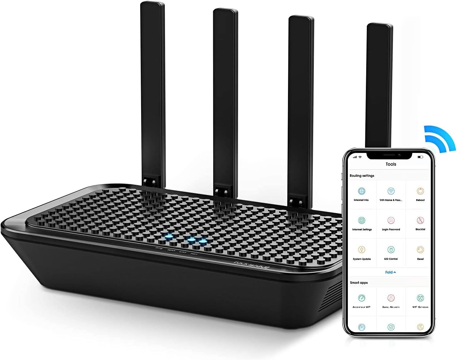 AC2100 Dual-Band Smart Wi-Fi Router Pack of 2 O58627