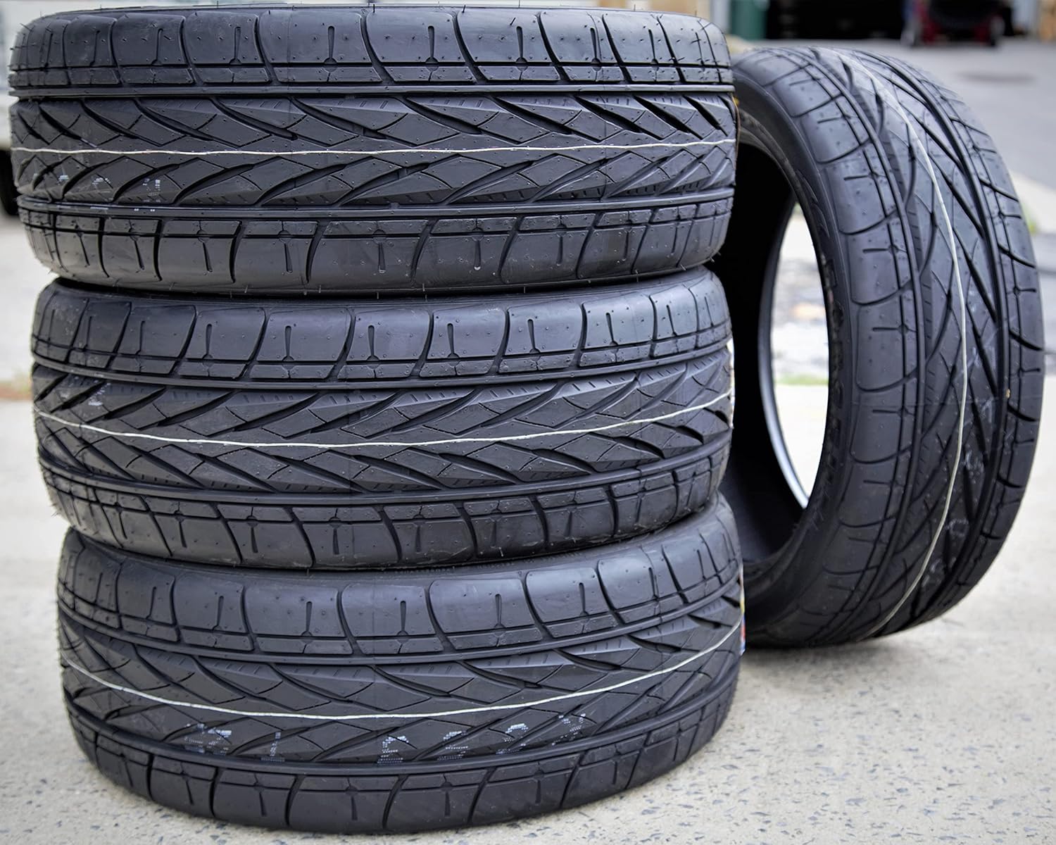 Set of 2 All-Season High Performance Radial Tires 205/45R18 90Y XL BSW E8452