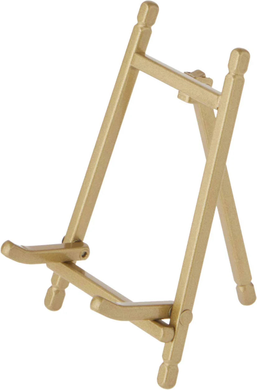 Satin Gold-Toned Metal Easel, Pack of 12 H308