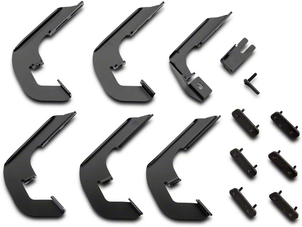 Textured Black Running Boards V859