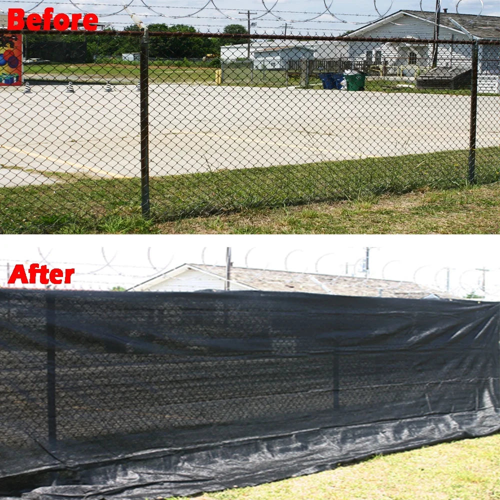 16 ft. x 24 ft. 7 oz Green Privacy Fence Screen K273