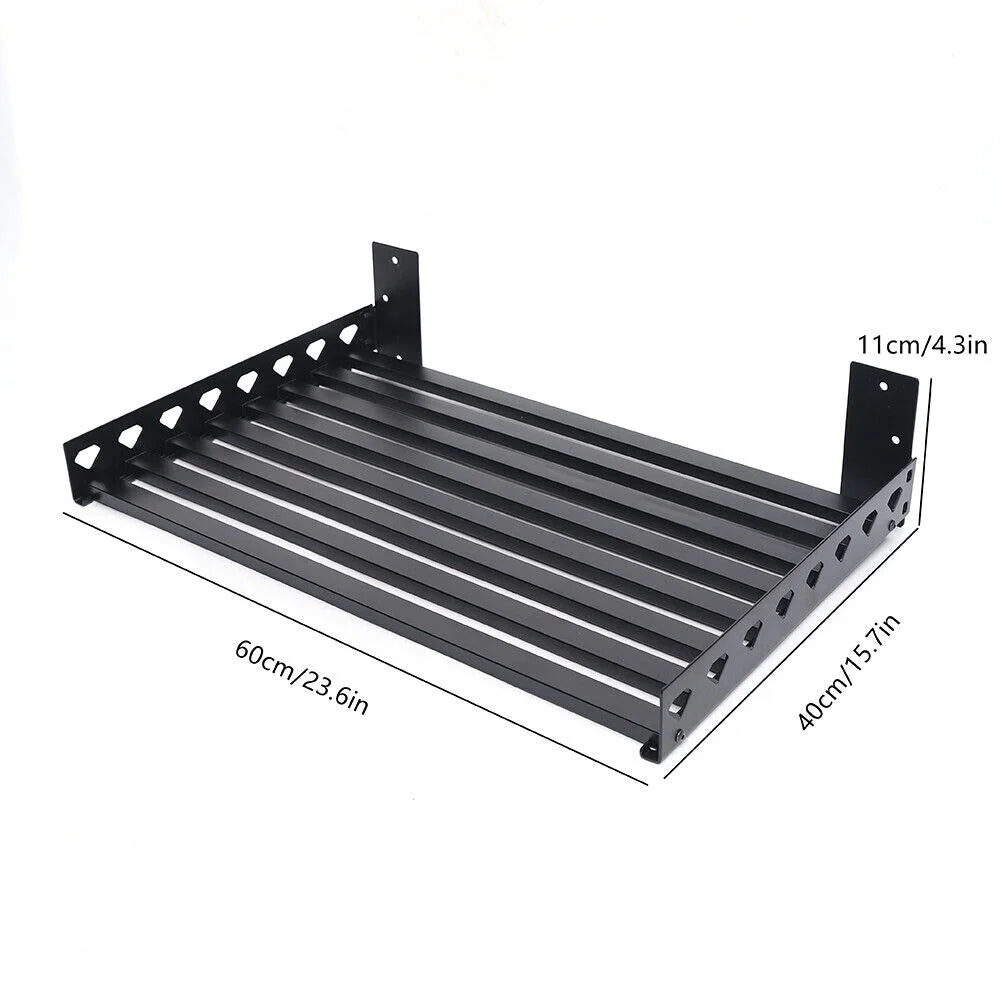 Stainless Steel Wall-Mounted Microwave Rack K64112