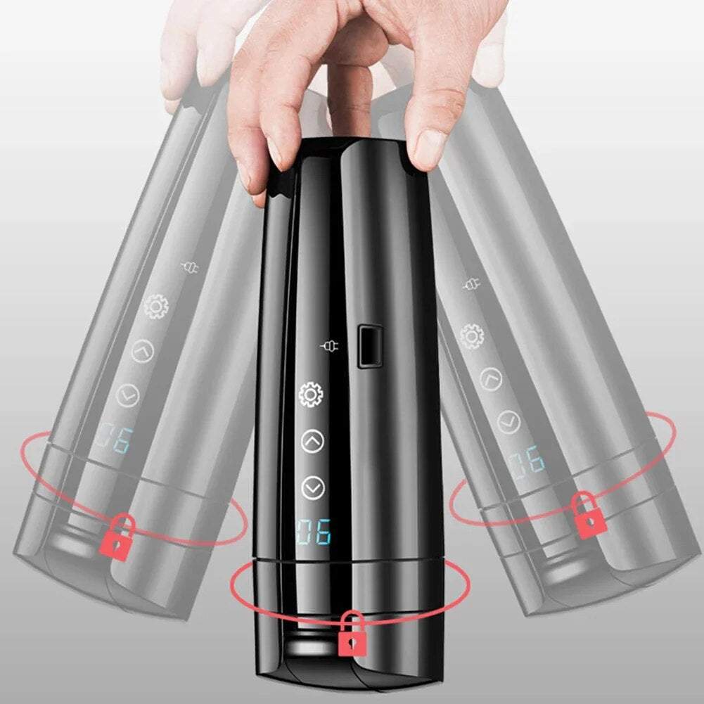 24V Car Heating Cup Portable Kettle 400/450ML Stainless Steel Z43482