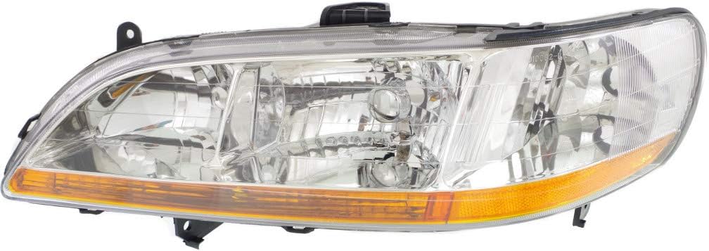Headlight Assembly Unit Pair for Honda Accord 1998 1999 2000 L1292
