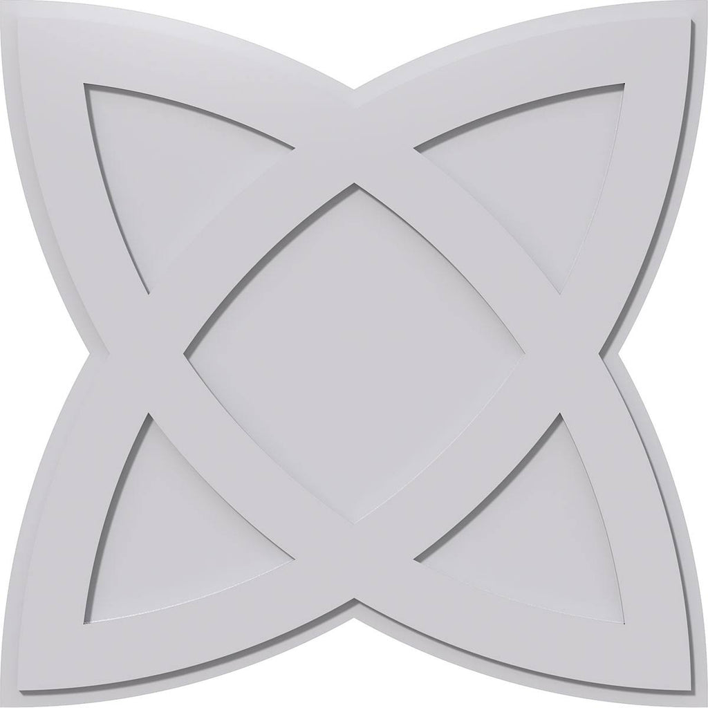 36 inch x 13 1/2 inch x 1 inch PVC Ceiling Medallion G122267