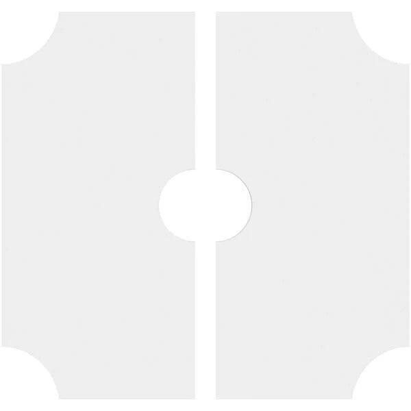 Contemporary PVC Ceiling Medallion Two Piece A269