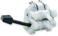 White Double Action Manual Foot Pump for Boats F534