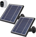 2 Pack Solar Panels for Arlo Pro 2 Camera with 11.8Feet Power Cord and Adjustable Mount U276591