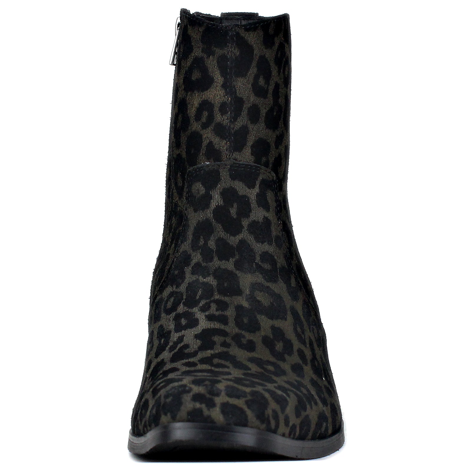 Chelsea Pony Hair Leopard Boots for Men D9317
