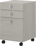 Gray Sand 3 Drawer Mobile File Cabinet D82412