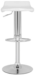 White Swivel Bar Stool L4762