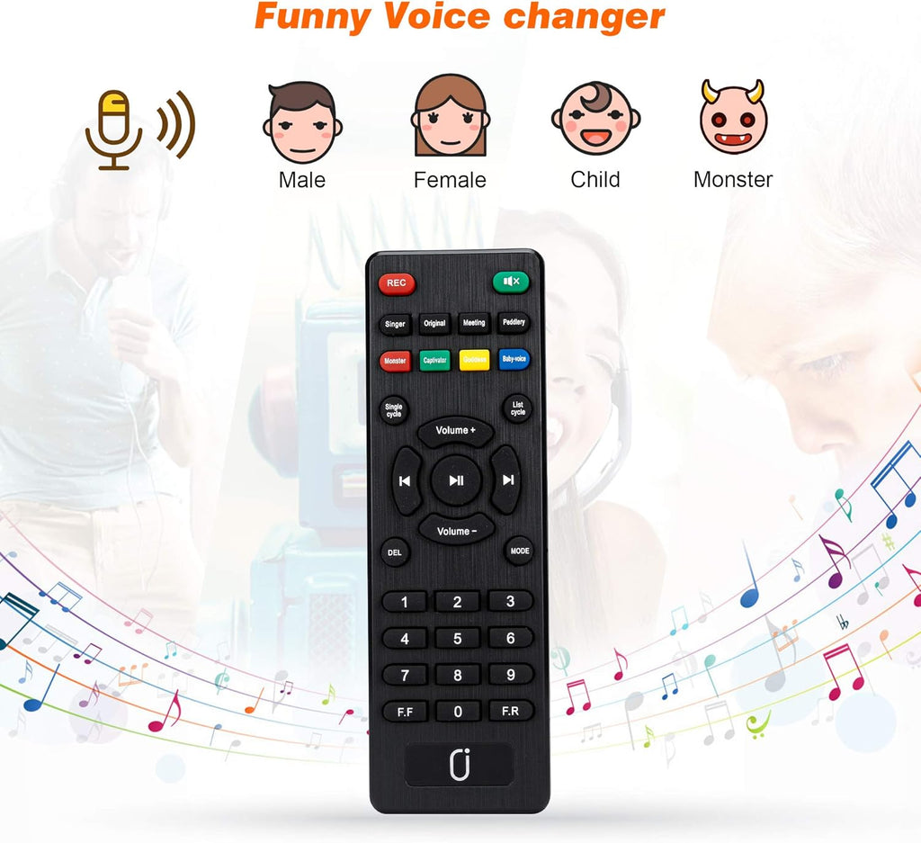 Rechargeable Bluetooth Karaoke Speaker with Microphone E164