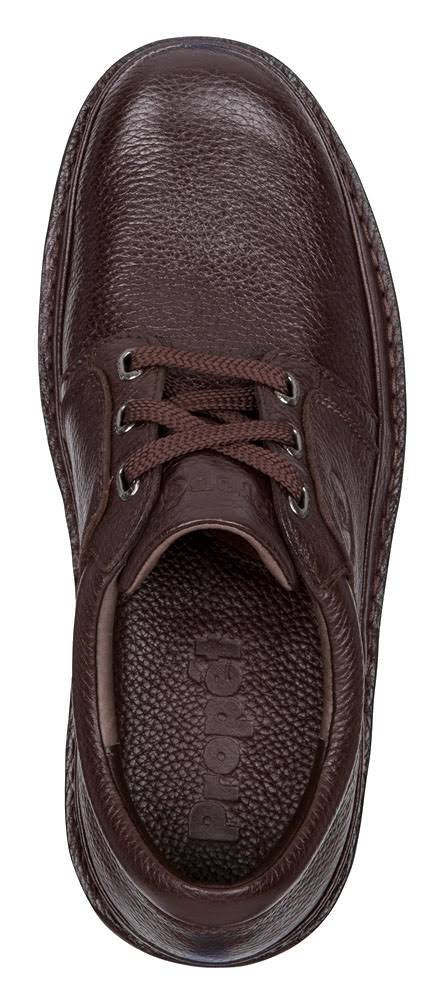Brown Grain Leather Shoes H946