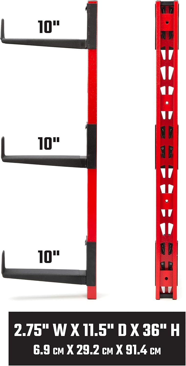 6-Arm 10-Inch Deep Cantilever Rack Workshop Storage System T14095