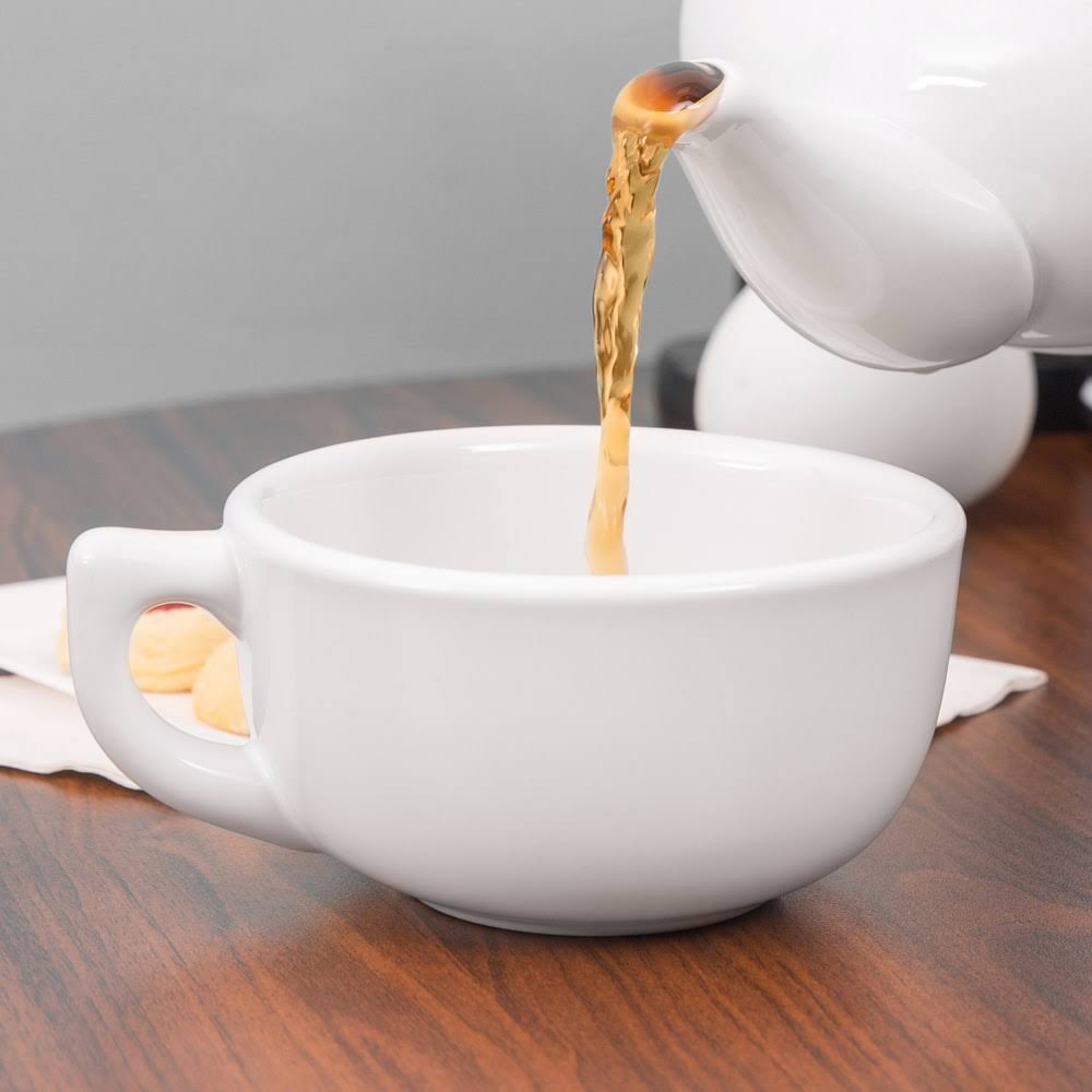 Cappuccino Cup 14oz White U510447