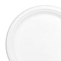 9 White Bagasse Buffet Plates S670