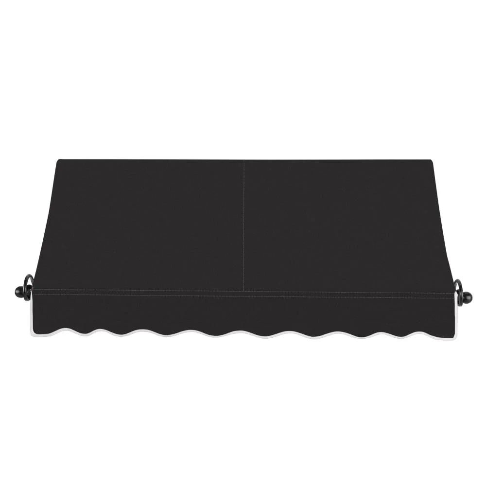 Black Acrylic Fixed Awning D36939