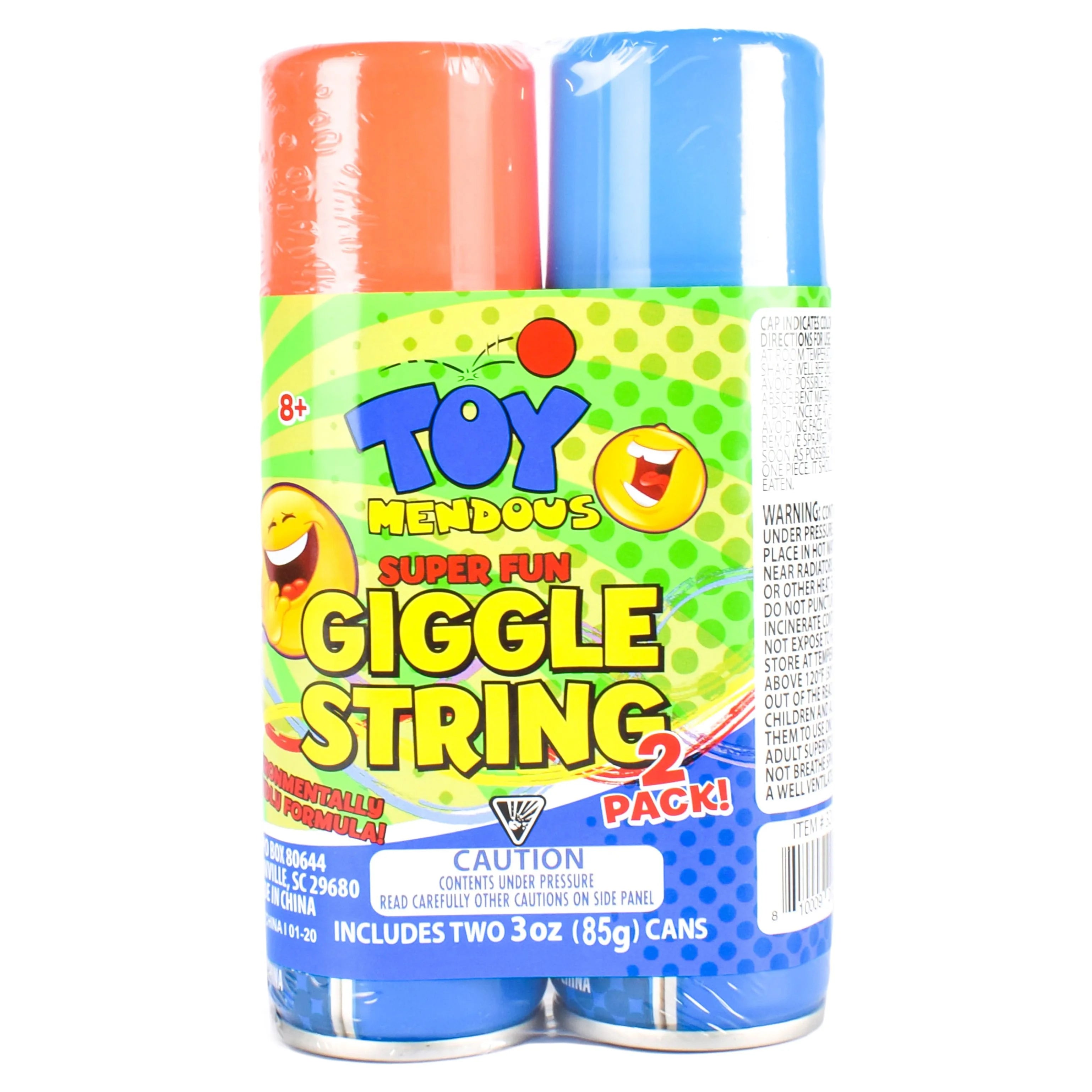 Giggle String 2-Pack 3 oz Bright Colors G218876