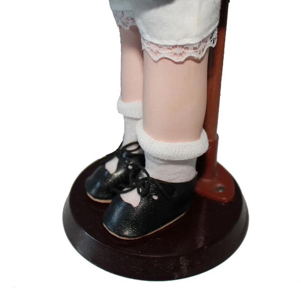 40cm Porcelain Doll with Display Stand R297