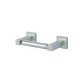 Double Post Roll Holder in Satin Nickel U8633
