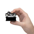 Mini Black & Chrome Motorcycle Keepsake Urn B35775