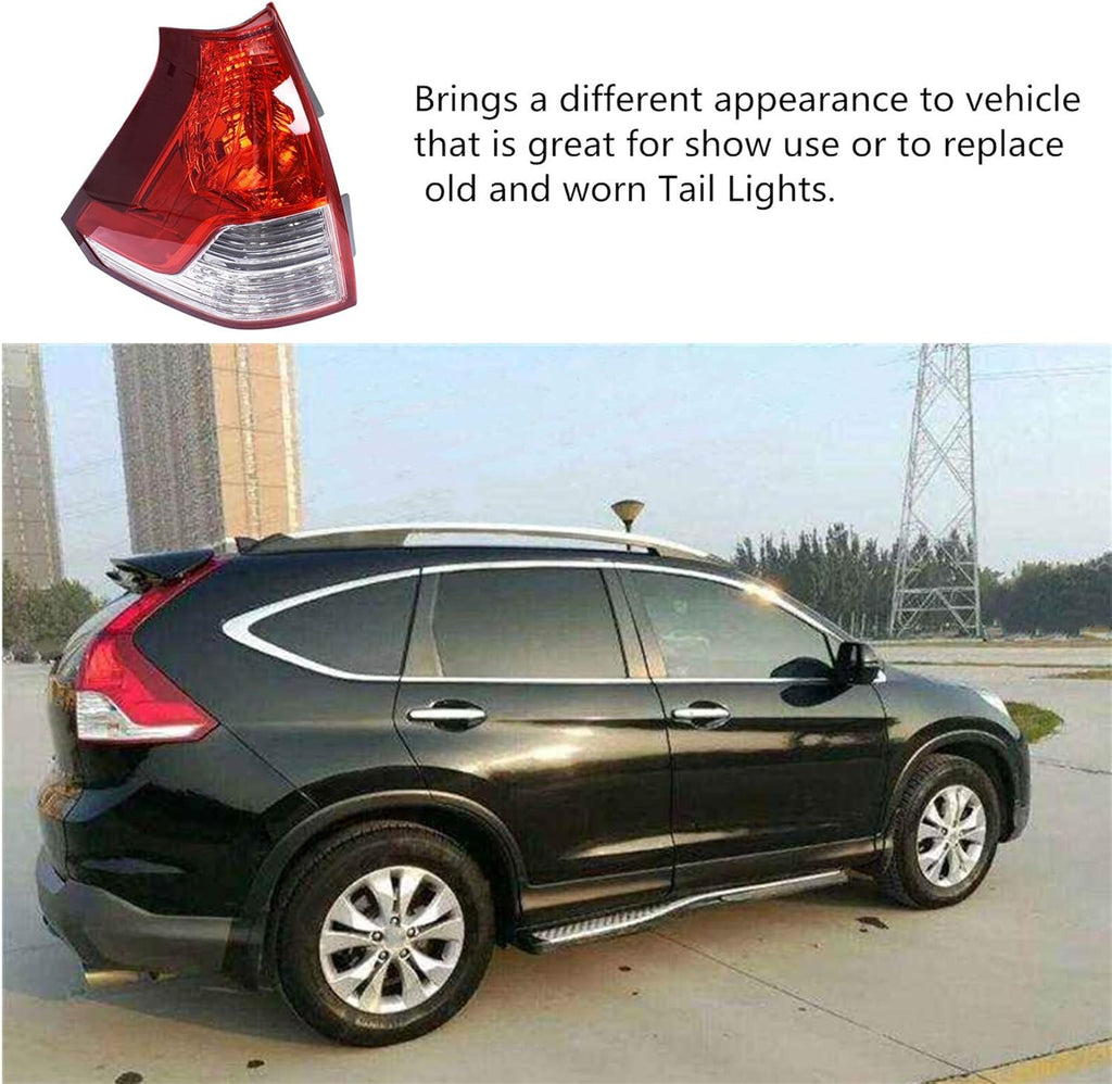 Left Lh Driver Tail Light Assembly Pack of 2 W88229