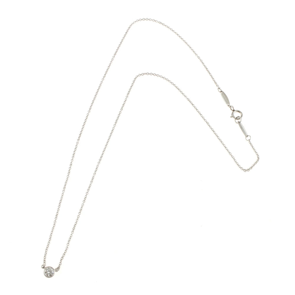 Platinum Necklace By The Yard Diamond F365