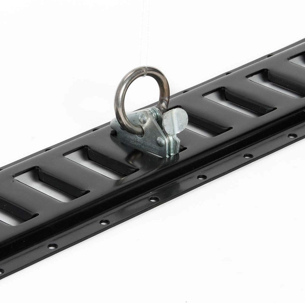 20 Heavy Duty Steel E-Track O-Ring Tie-Down Anchors with Spring Fittings D63474