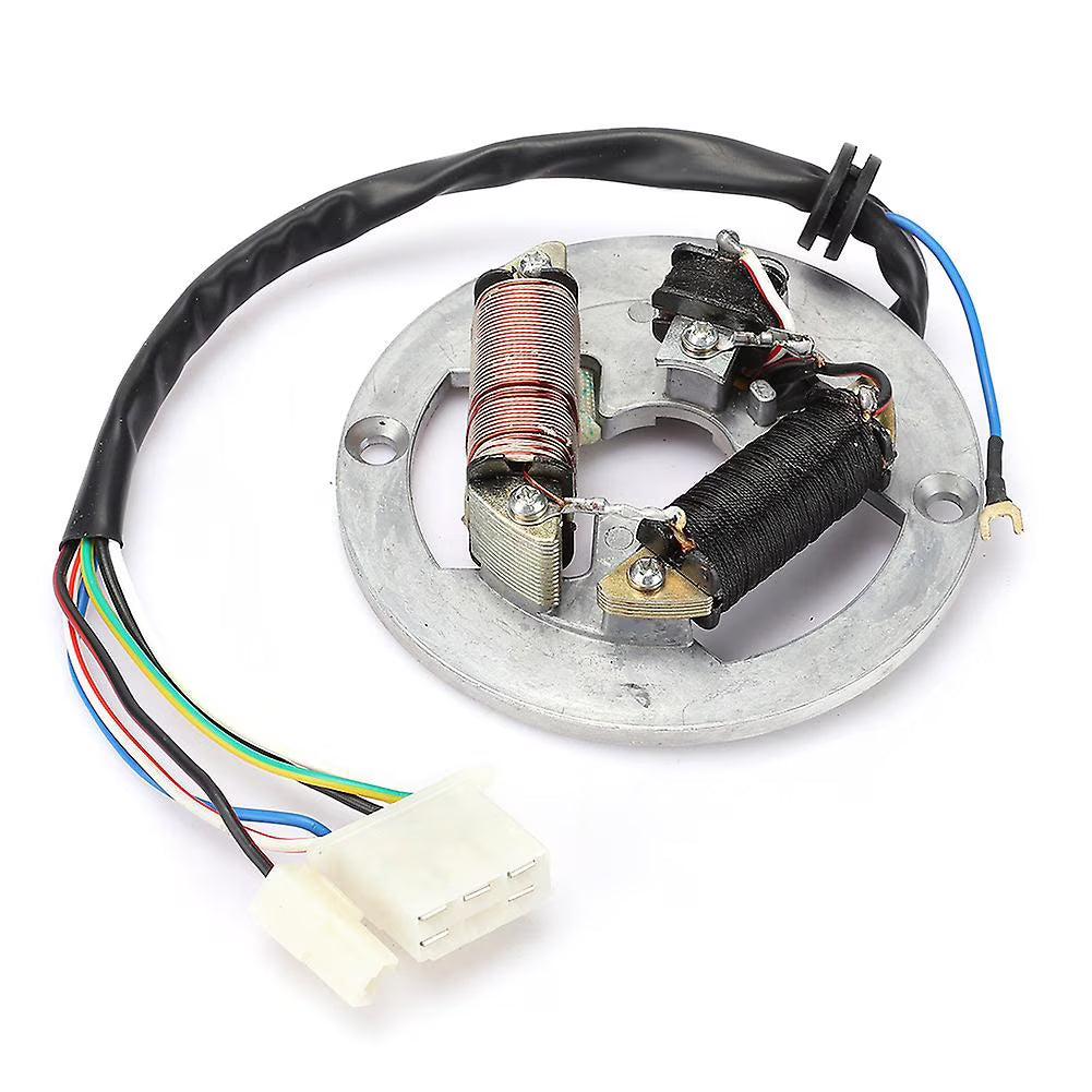 Double Coil Ignition Magneto Stator Plate for Yamaha Pw80 Motorcycle K656