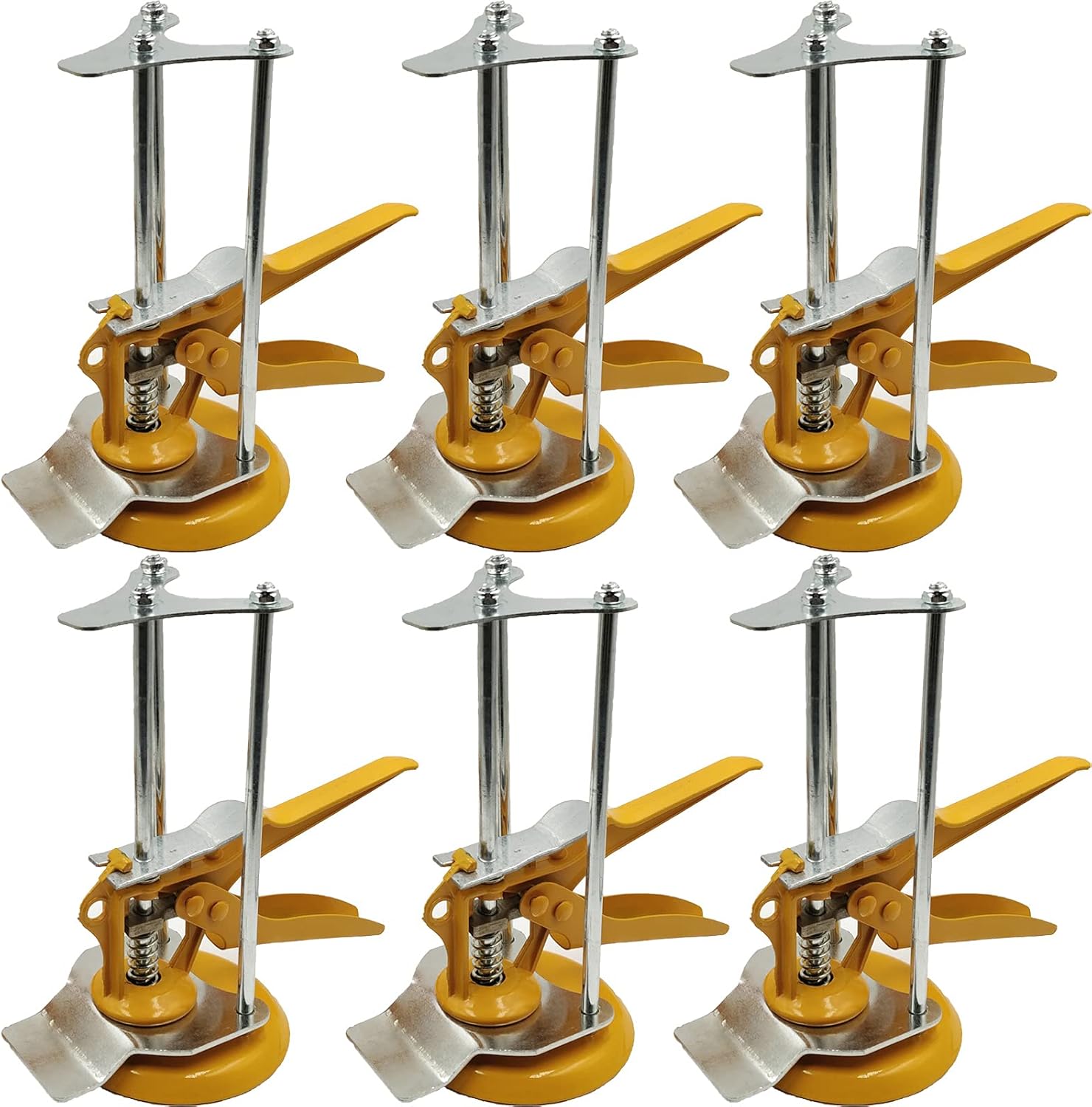 6pcs Tile Leveling System with Tape Measure Tiling Installation Tools O89949