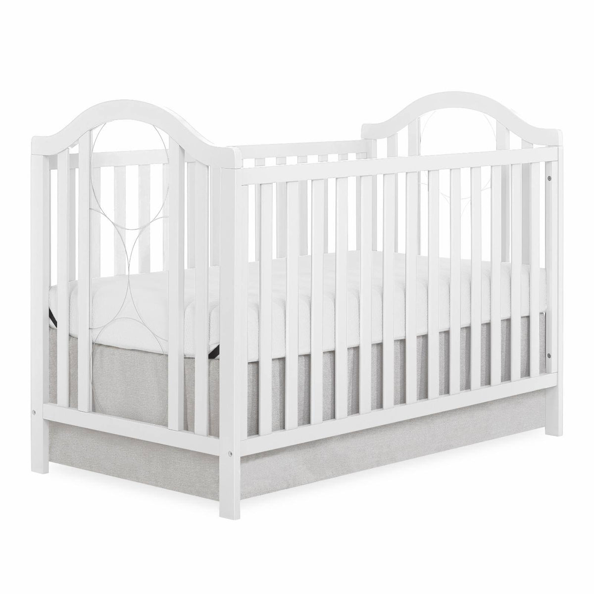 White Convertible Crib V24482