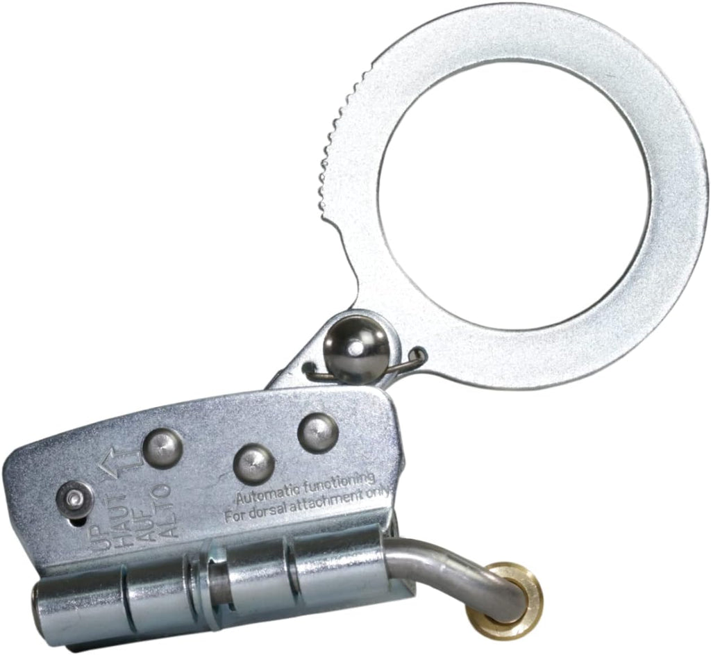 Self-Locking Rope Grab with 2.25 inch Connecting Eye, 5/8’’ Lifeline Rope, 310 lb. Capacity, Pack of 2 G342092