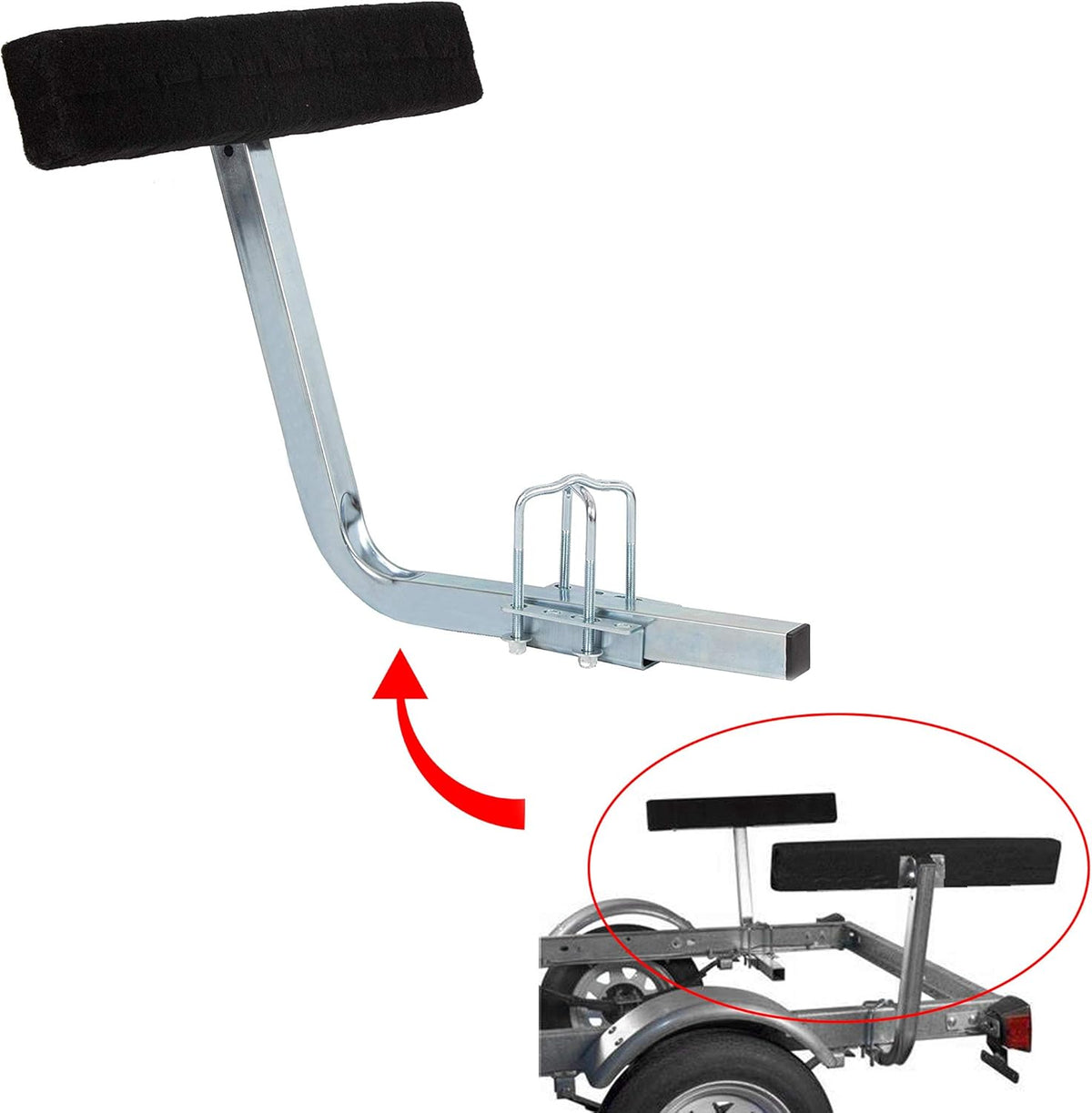 Boat Trailer Guide Bunk Board J39164