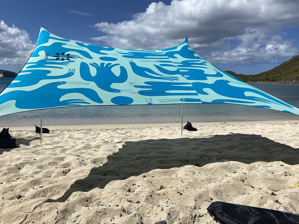 Beach Tent Canopy Sunshade with Sand Anchor Y47970
