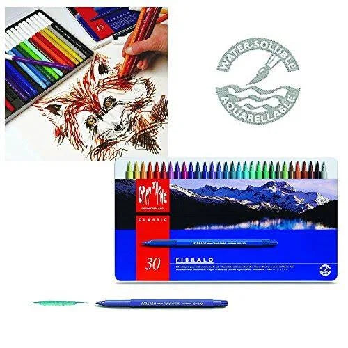 Fibre Tipped Pens, Set/30 C281