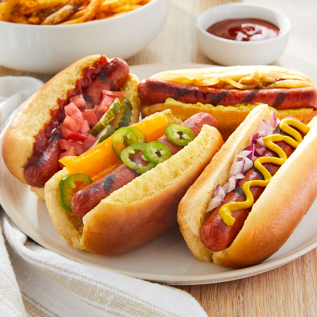 Sweet Hawaiian Hot Dog Buns, 13.5 oz, 8 Count O214682