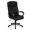Black High-Back Plush Office Chair K5796
