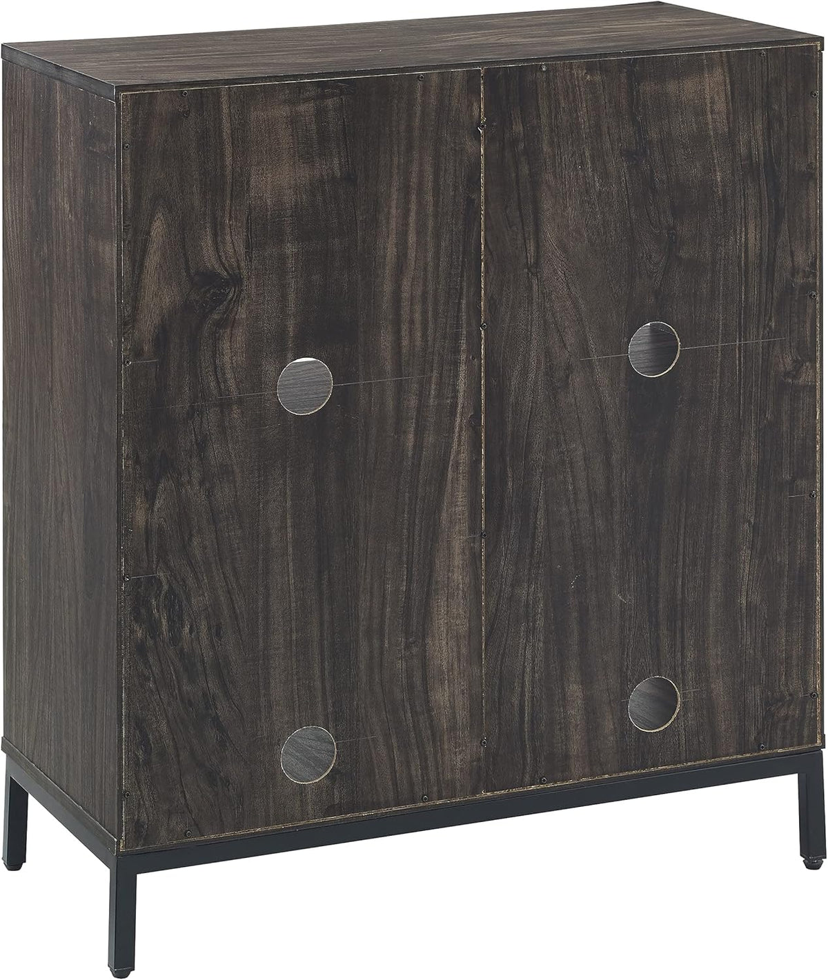Brown Ash Record Storage Cube Bookcase B349242