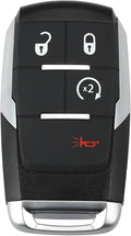 Replacement Keyless Entry Remote Car Key Fob 4 Buttons Pack of 2 N64097