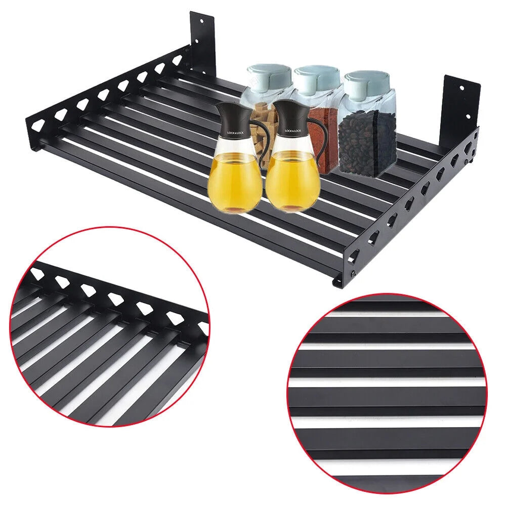 Stainless Steel Wall-Mounted Microwave Rack K64112