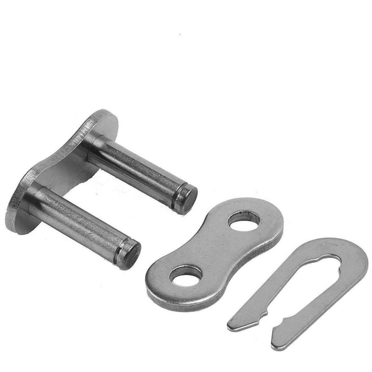 Heavy Duty Stainless Steel Roller Chain 10 Feet with 1 Connecting Link Y6595