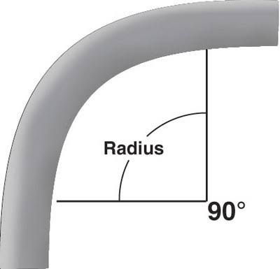Sch 40 90 Degree ELBOW; 6 inch, Plain, Rigid PVC T523406