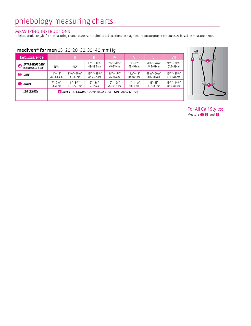 Knee High 20-30 mmHg Extra Wide Calf C781