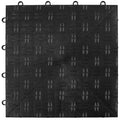 Black Interlocking Garage Floor Tiles N3696