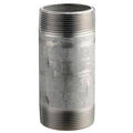 SS 316/316L Schedule 80 Seamless Extra Heavy Pipe Nipple 1/8x2-1/2 NPT Male Pkg Qty 25 E94242