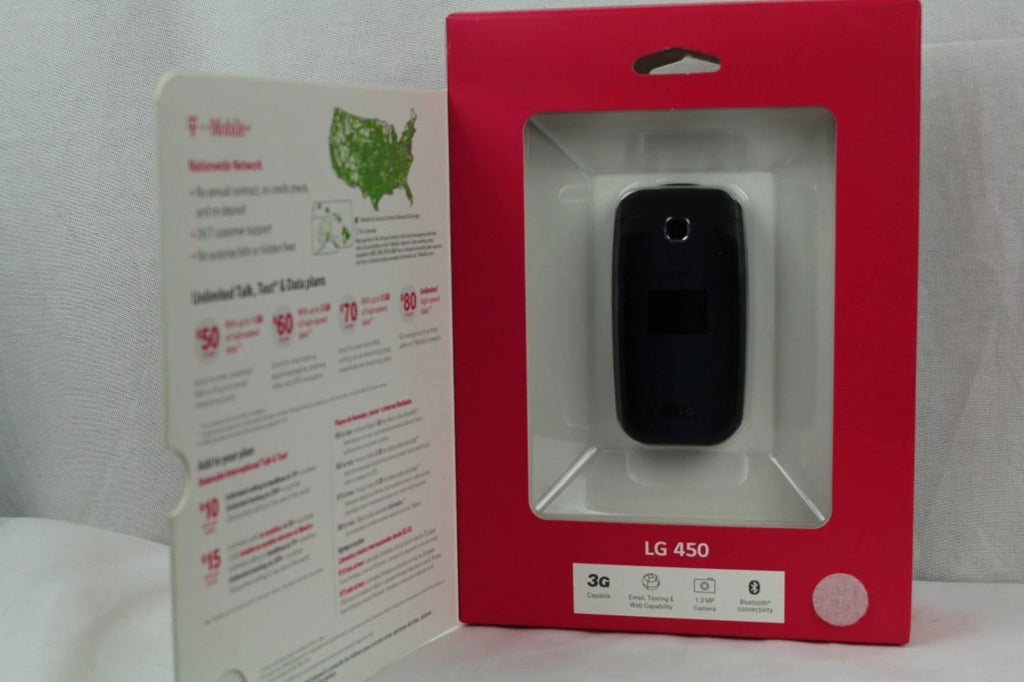 LG 450 Black - No Contract (T-Mobile) V8262